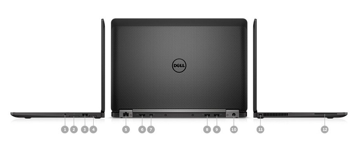 اتصالات Dell Latitude E5270